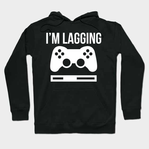 I'm Lagging Hoodie by evokearo